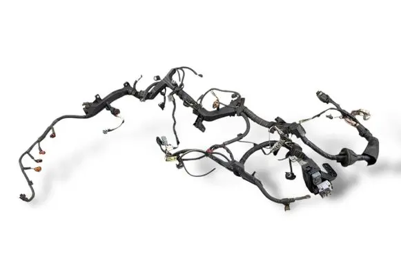 Engine installation wiring loom