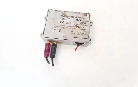 Audi A6 S6 C6 4F Antenna control unit 8J0035456 0681