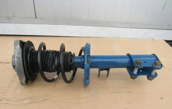 Front shock absorber with coil spring