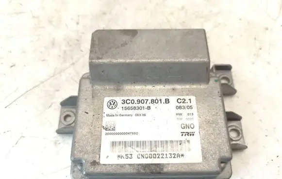 Volkswagen PASSAT B6 Hand brake control module 3C0907801B 15658301B