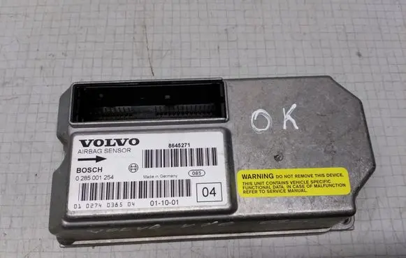 Volvo V70 Airbag control unit/module 0285001254