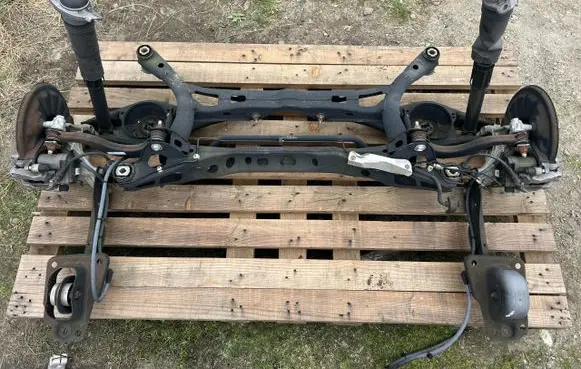 Volkswagen PASSAT B8 Rear axle beam with reductor SULIK1