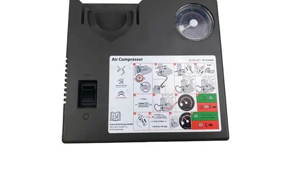 Citroen C4 I Picasso Tire air pump compressor 9816284880