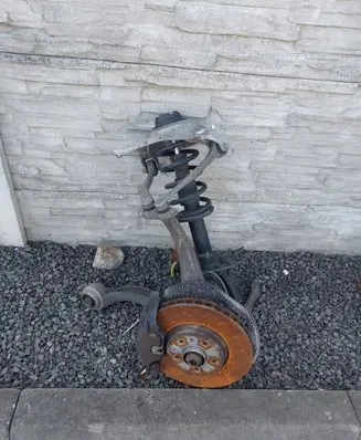 Audi Q5 SQ5 Rear shock absorber with coil spring 