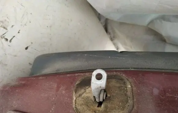 Rear door check strap stopper