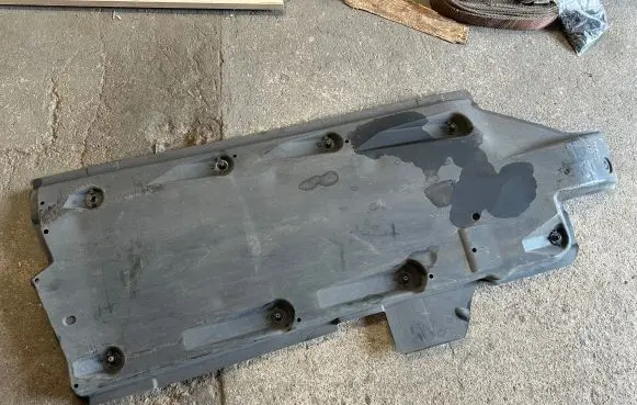 Skoda Fabia Mk2 (5J) Front underbody cover/under tray 