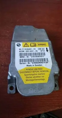 BMW 5 E60 E61 Airbag control unit/module 9145401