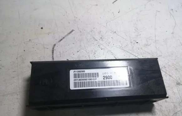 Opel Insignia A Air conditioning/heating control unit 13582900