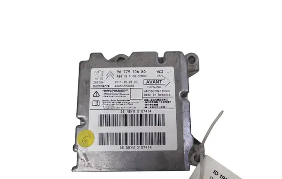 Peugeot 508 Airbag control unit/module 9677910680 A2C53323336