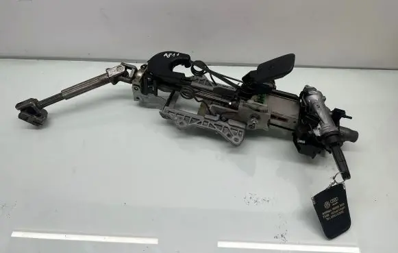 Steering wheel axle