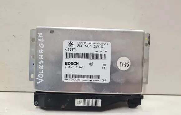 Volkswagen PASSAT B5.5 ESP acceleration yaw rate sensor 8D0907389D 0265109463 DKCV05003251
