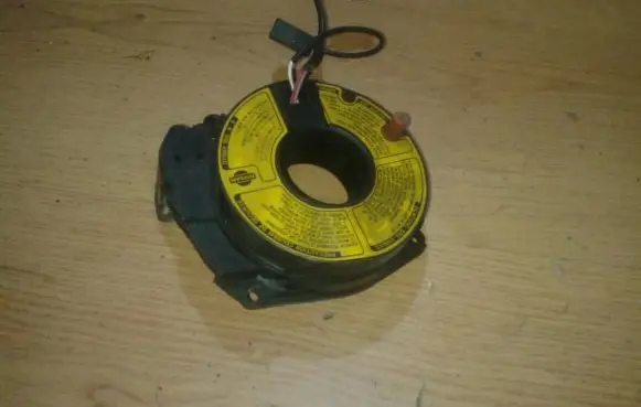 Nissan Micra Airbag slip ring squib (SRS ring) 255549F000
