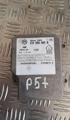 Volkswagen PASSAT B5.5 Airbag control unit/module 1c0909605b