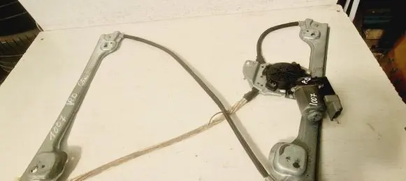 Peugeot 1007 Front door window regulator with motor 118345AVD 400816P
