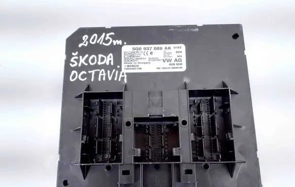 Skoda Octavia Mk3 (5E) Central body control module 5Q0937086AK