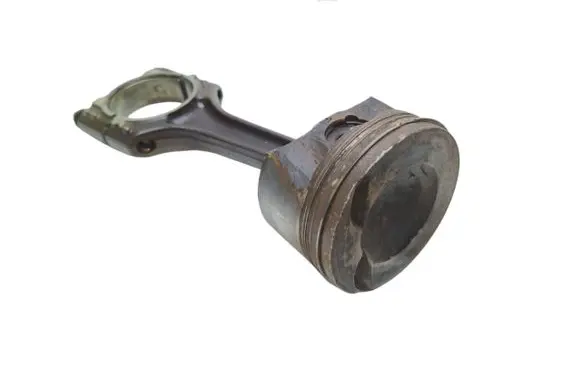 Piston with connecting rod