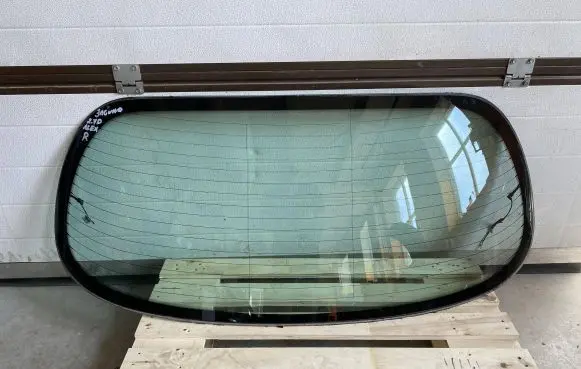 Jaguar S-Type Rear windscreen/windshield window 43R001582 AS2M3240DOT682