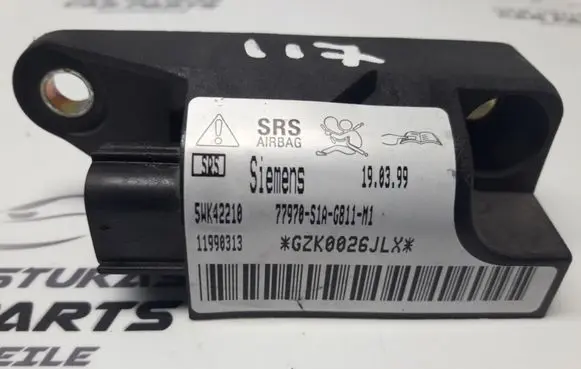 Honda Accord Airbag deployment crash/impact sensor 77970S1AG811M1 GZK0026JLX