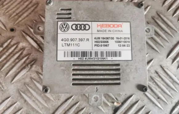 Audi A6 S6 C7 4G Xenon control unit/module 4G0907697D 4G0907697D28357987