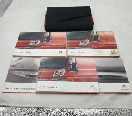 Citroen Jumper Owners service history hand book 