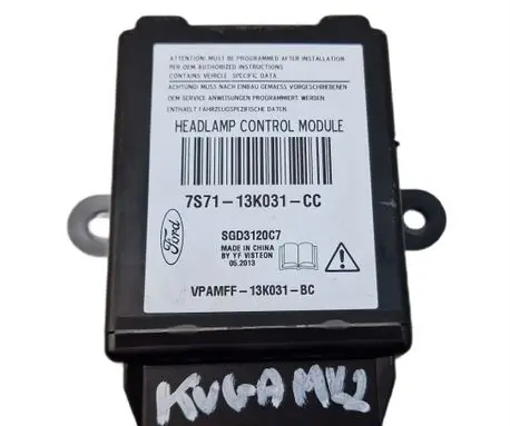 Ford Kuga II Xenon control unit/module 7S7113K031CC