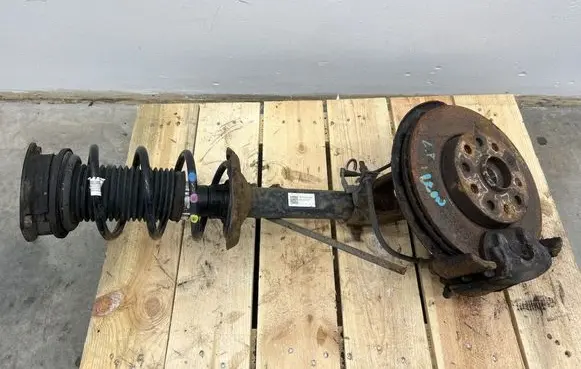 Seat Leon (5F) Front shock absorber with coil spring 5Q0413023FP