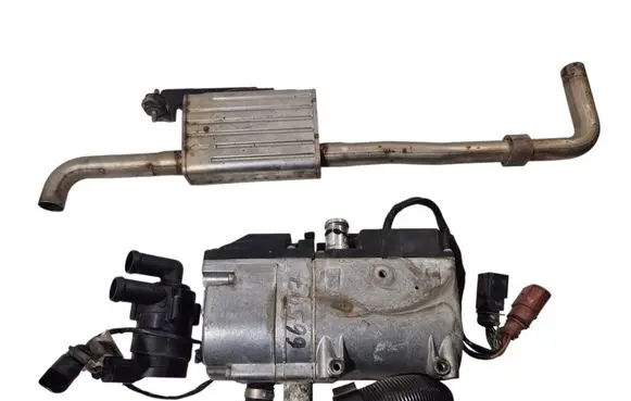 Volkswagen Touareg II Auxiliary pre-heater (Webasto) 7P0815008B 7P0971306 20090904