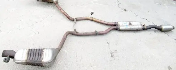 Mercedes-Benz E W212 Exhaust gas pipe 