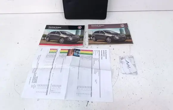 Opel Antara Owners service history hand book 