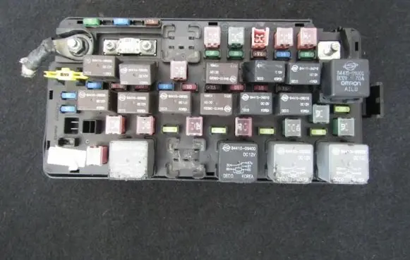 SsangYong Rodius Fuse box set