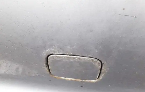 Rear bumper row hook cap/cover