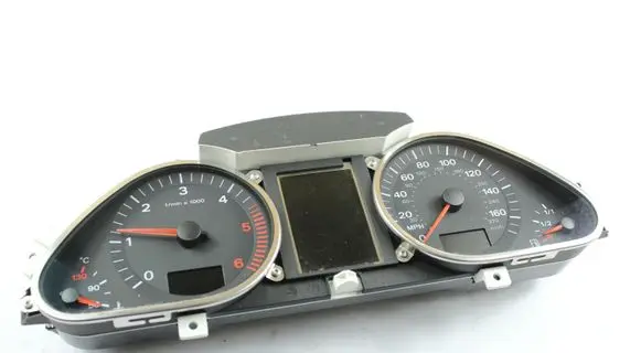 Audi A6 S6 C6 4F Speedometer (instrument cluster) 4F0910930C 50300073440 4F0920981