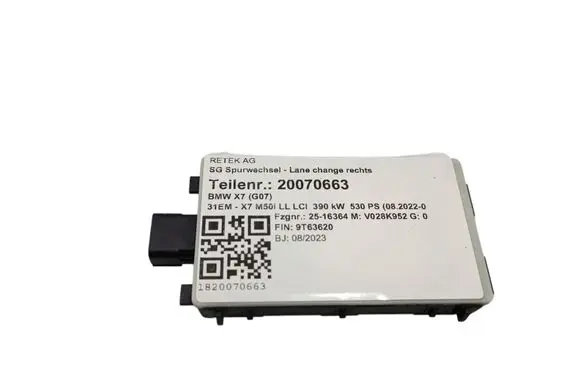 BMW X7 G07 Blind spot module 66325A60303 5A60303