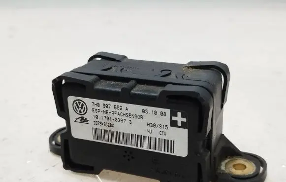 Skoda Superb B6 (3T) ESP acceleration yaw rate sensor 7H0907652A DD78K03ZBX 10170103673
