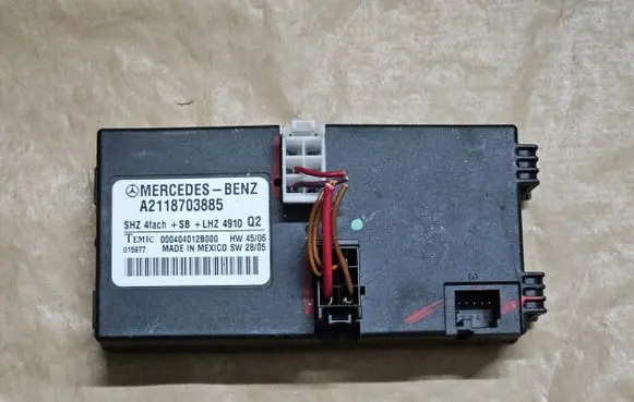 Seat control module