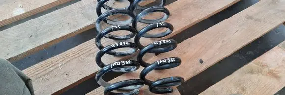 Rear coil spring