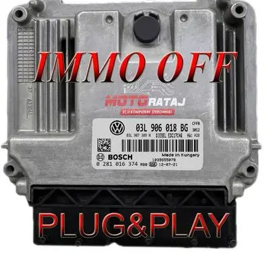 Volkswagen PASSAT B7 USA Engine control unit/module 03L906018BG