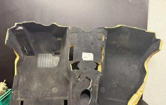 BMW 5 F10 F11 Front floor carpet liner 