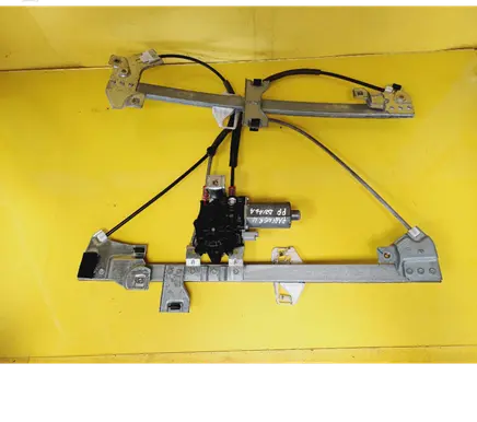 Front door window regulator with motor