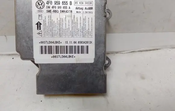 Audi A6 S6 C6 4F Airbag control unit/module 4F0959655B 4F0910655A