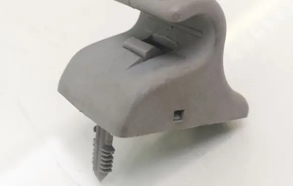 Sun visor clip/hook/bracket