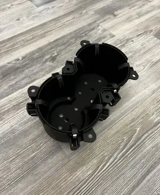 Cup holder front