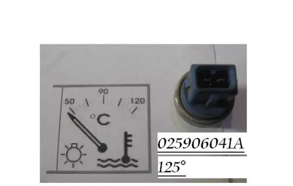 Audi A6 S6 C4 4A Coolant temperature sensor 025906041A