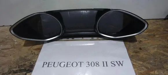 Peugeot 308 Speedometer (instrument cluster) 9809838280