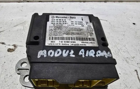 Mercedes-Benz GLS X166 Airbag control unit/module A1669000220 A1669013806 A1669027609
