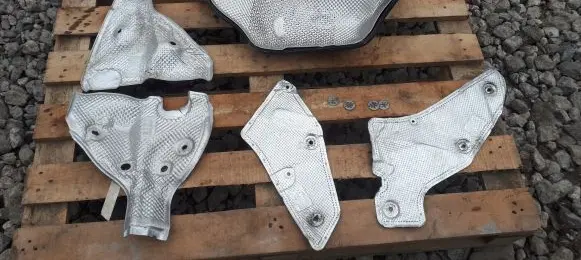 Audi A6 S6 C7 4G Heat shield in engine bay 