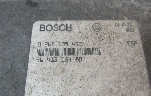 Peugeot 607 ESP (stability system) control unit 