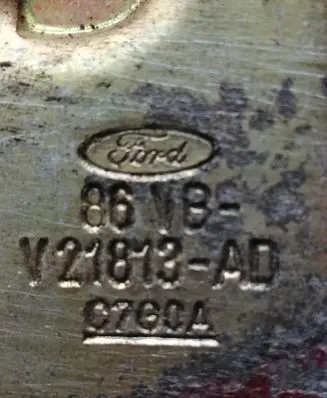 Ford Transit Front door lock 86VBV21813AD