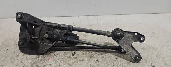 Front wiper linkage and motor
