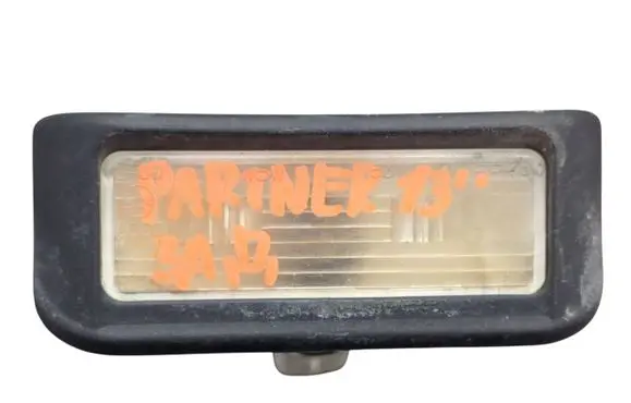 Peugeot Partner Number plate light 968342168C 3202000531